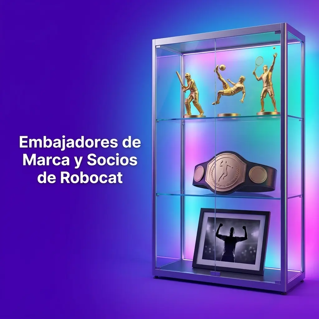 Embajadores de marca y socios oficiales de Robocat en España, información pendiente de confirmación