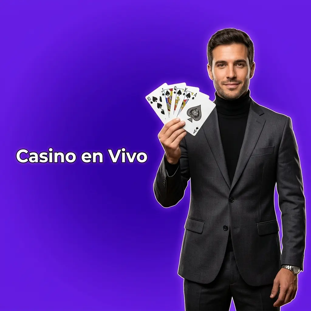 Croupier real en casino en vivo de Robocat con ruleta, blackjack y baccarat en alta definición para jugadores de España