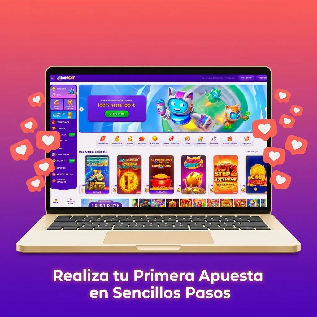 Guía paso a paso para realizar tu primera apuesta en Robocat con cuenta verificada y saldo disponible